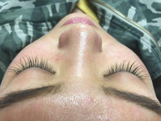 Eyelashes extensions