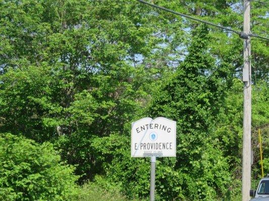 Entering East Providence, RI