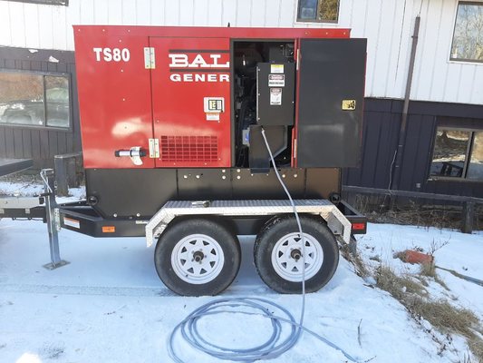 Generator service on a recent renovation. Generator compliments of Peak Power Systems