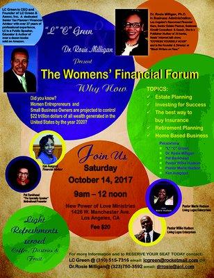 Financial Forums