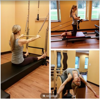 Pilates Personal Training is available