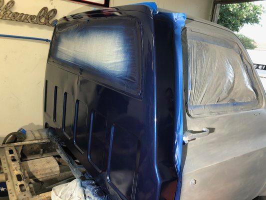 Chevy C10 - back of cabin