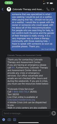 Colorado Assessment & Treatment Center