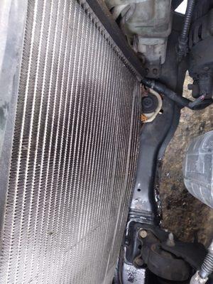 We also fix radiator supports.. Where the vehicle was hit in the front end ( in some cases)