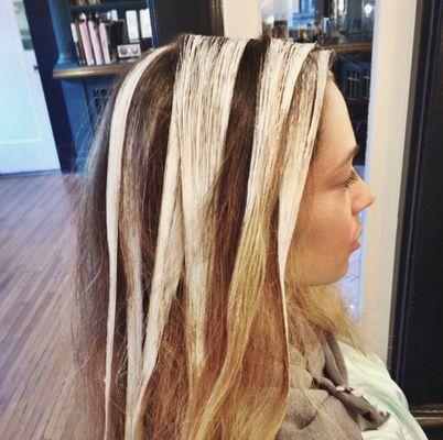 Hair painting/ balayage