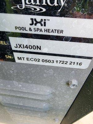 A & F Water Heater & Spa Service