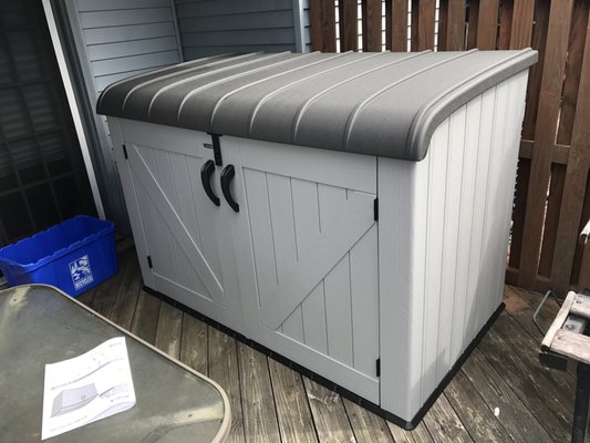 Lifetime Storage Shed from Sam's Club