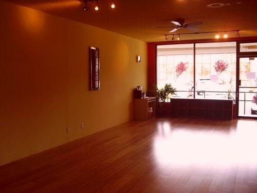 Our beautiful studio for Yoga, Pilates and other classes