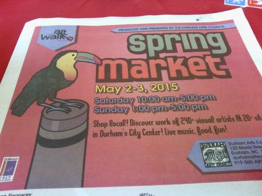 Spring market time!  :)