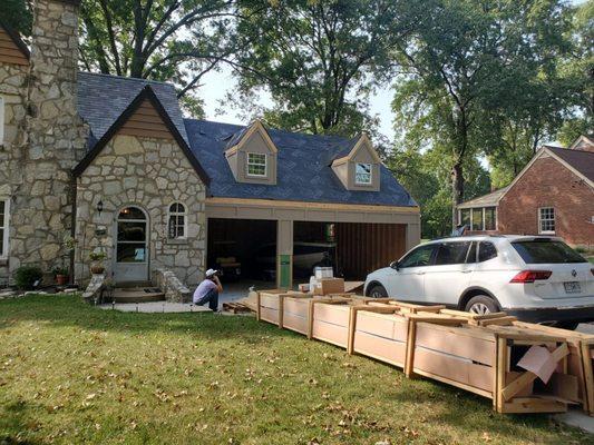 Metal Standing Seam Roof Install