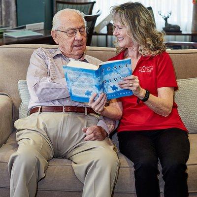 Our care partners are dedicated to growing deep, compassionate relationships.