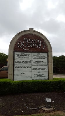 Road signage and directory