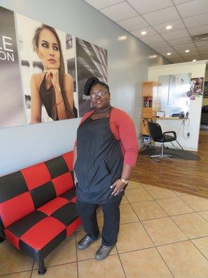 Jo Washington at InStyle Salon in West Ashley, Charleston, SC.