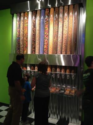 Toppings to the ceiling!