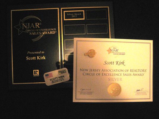 NJAR Circle Of Excellence Sales Award