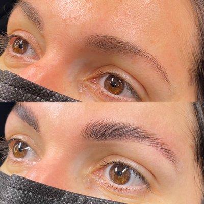 Signature Brow Shaping + Brow Lamination + Brow Tint