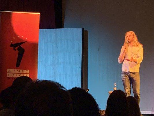 Comedian Jeff Zenisek performing for the US Troops in Germany!!