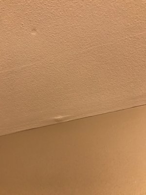 Bubbles on ceiling