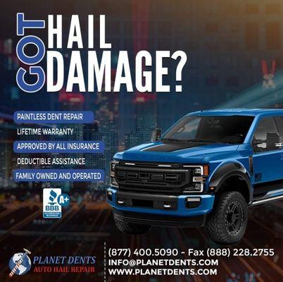 Got Hail Damaged?