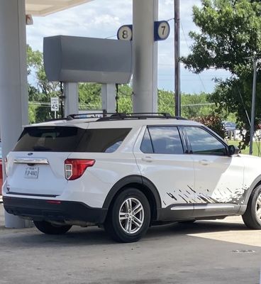 Ford explorer always blocking customer use to a pump. Annoying.