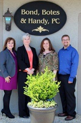 (Left to right: Blanca Freeman, Carla Handy, Cindy Pickle, Justin Pickle)