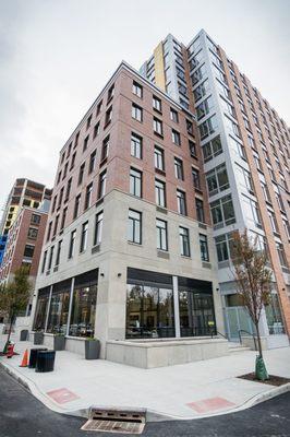 Haddad installed and completed the full plumbing system for the Lenox in Jersey City.