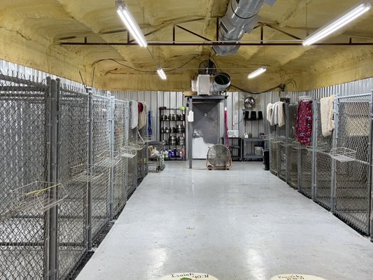 Kennel area