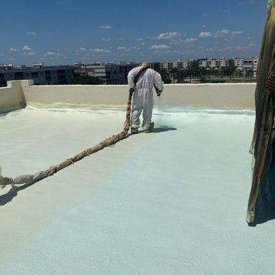 Spray Foam application