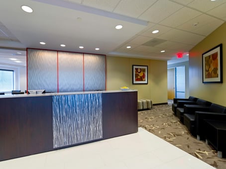 Lobby business offices used by Downingtown Financial