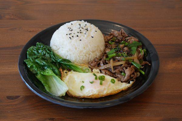 Beef Slices Rice Combo 肥牛饭