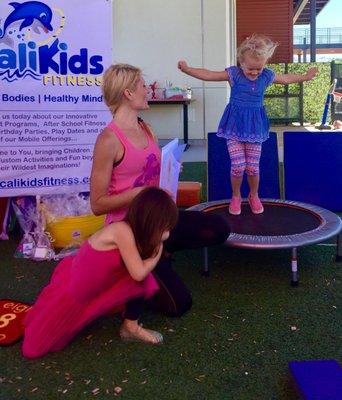 Awards Ceremony! Well Deserved too.. Check out her posture, balance and form at 3yrs. old! Can't wait to see the double back flips next yr.!