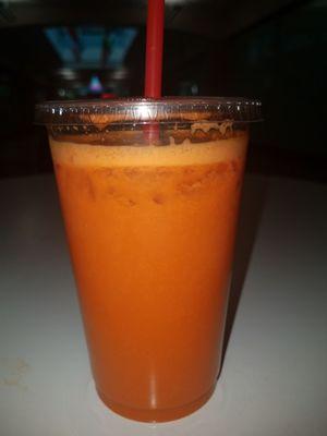 Carrot and orange juice