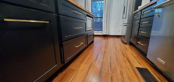 The picture doesn't do it justice to how amazing this kitchen looks now compared to the before photos.