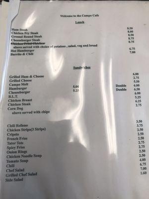 Menu pg 1