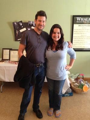 Actor William Ragsdale at the Whaley House! (October 2013)