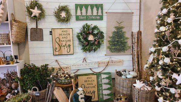 Wreaths, greenery and more Christmas decor