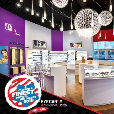 Thanks to YOU (our customers) for allowing us to make people see great and look beautiful in Eye Candy glasses! See & be Seen!