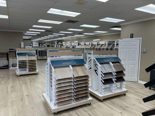 Hardwood Flooring section