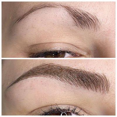 Before & After Microblading