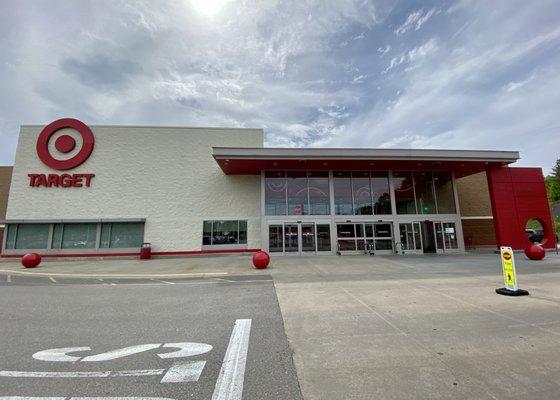 Front entrance to the store