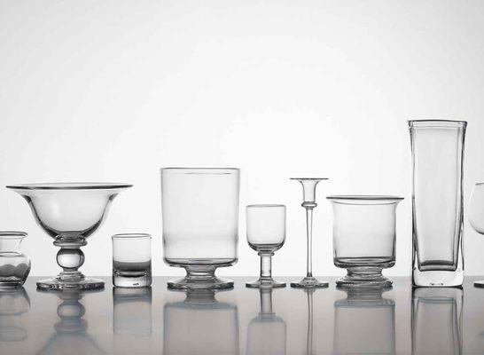 Simon Pearce handblown glassware