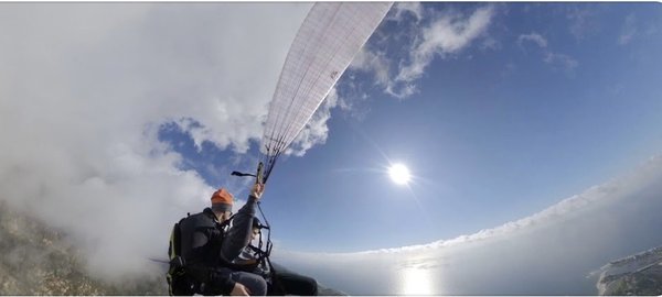 Paragliding over Malibu. What a view!