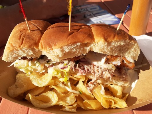 Surf n Turf Sliders at Tropics.