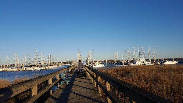 Boardwalk view