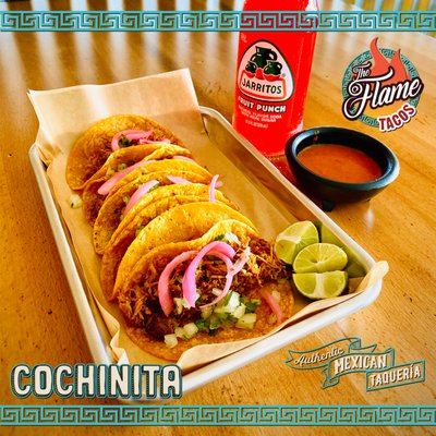 Cochinita Pibil Street Tacos