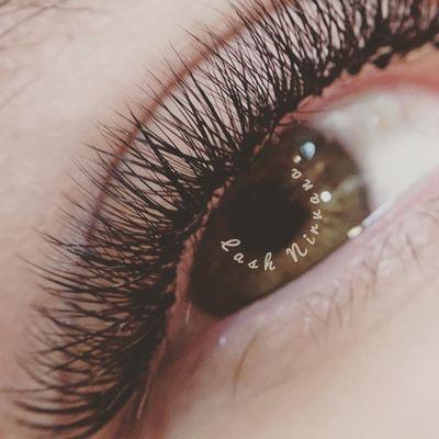 Hybrid Lashes - Macro Shot