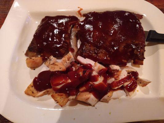 BBQ Combo - Chicken and ribs