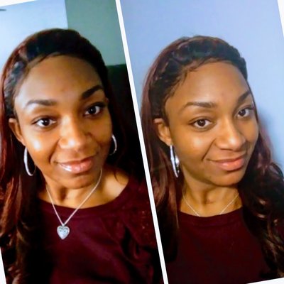 Custom lace front wig!