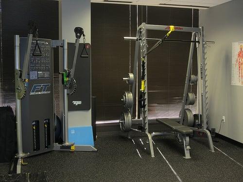 A private environment for your workout