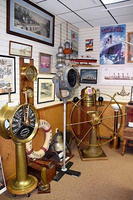 Inside Harlansburg Station Museum